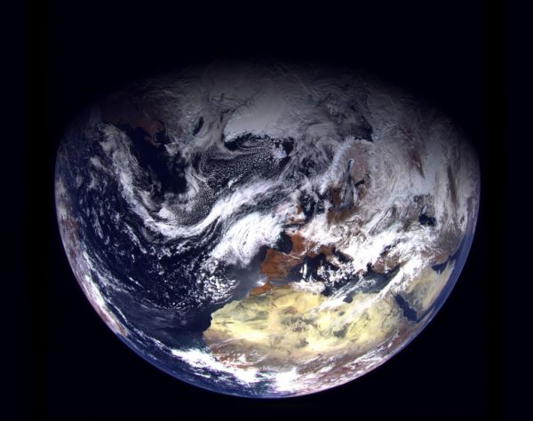 Фото дня: Земля глазами спутника «Арктика-М»