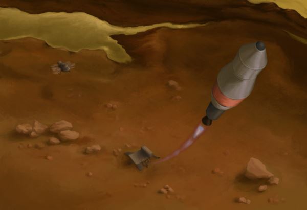 NASA одобрило проект аппарата по доставке образцов грунта с Титана