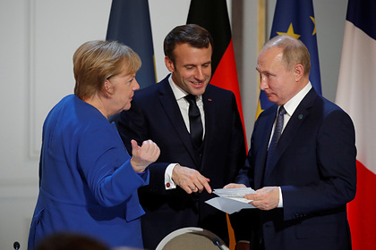 Украина отвергла переговоры Путина, Макрона и Меркель без Зеленского