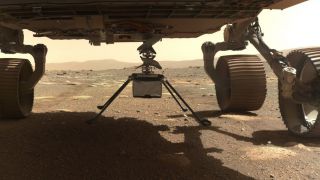 Марсианский вертолет Ingenuity готовится к первому взлету